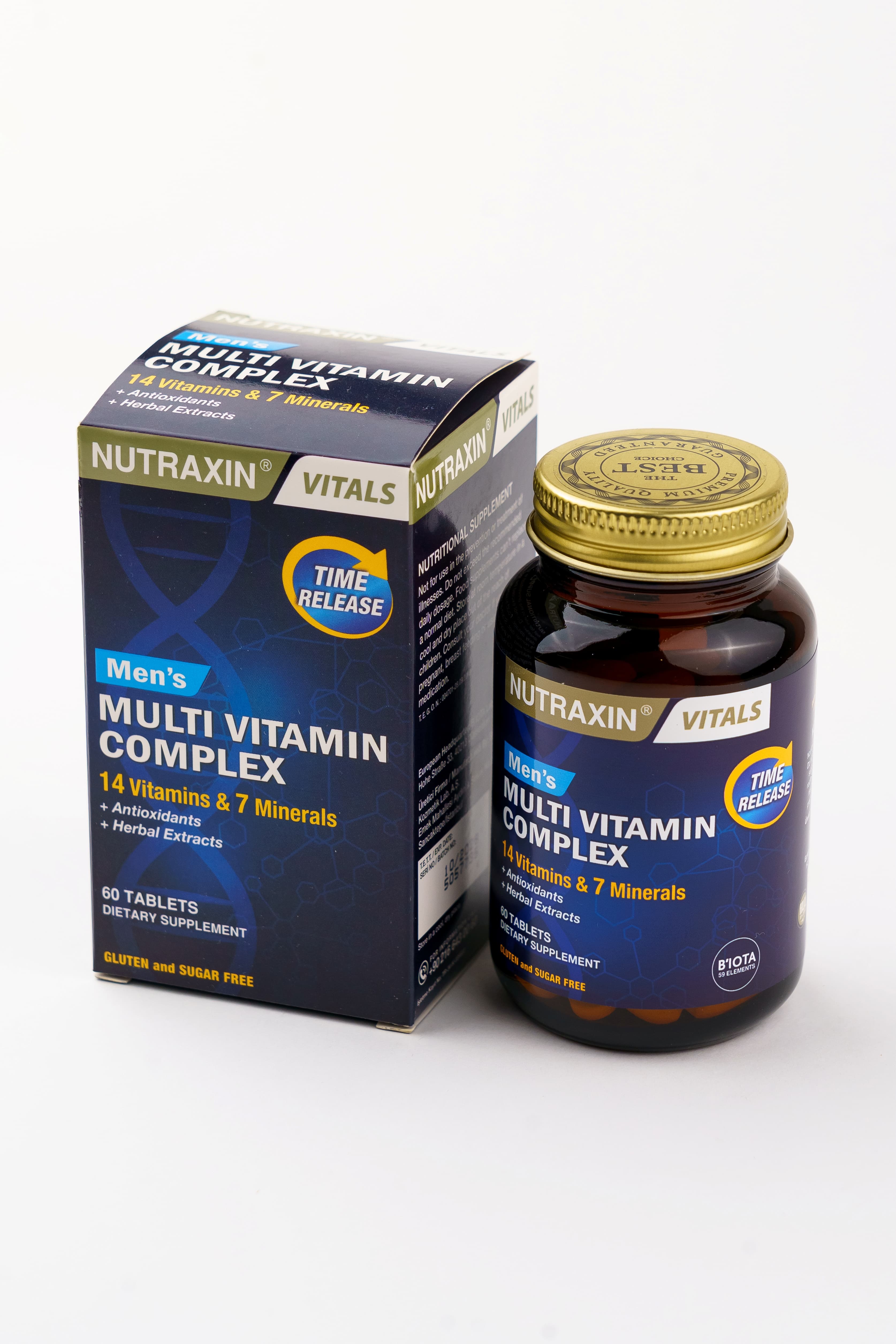 Nutraxin Men's Multi Vitamin Complex, 60 Tablet