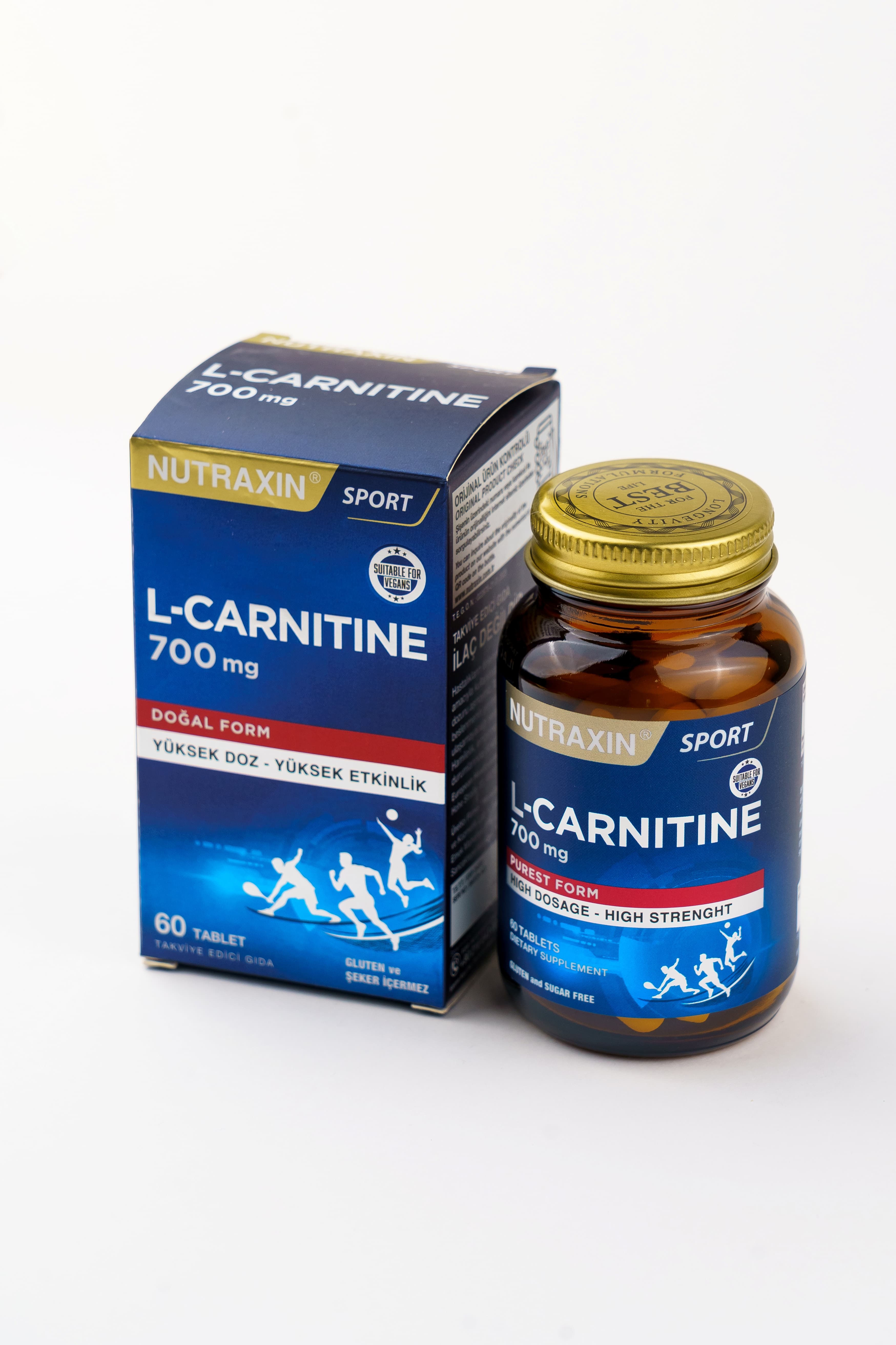 Nutraxin Sport L-Carnitine 700 mg, 60 Tablet