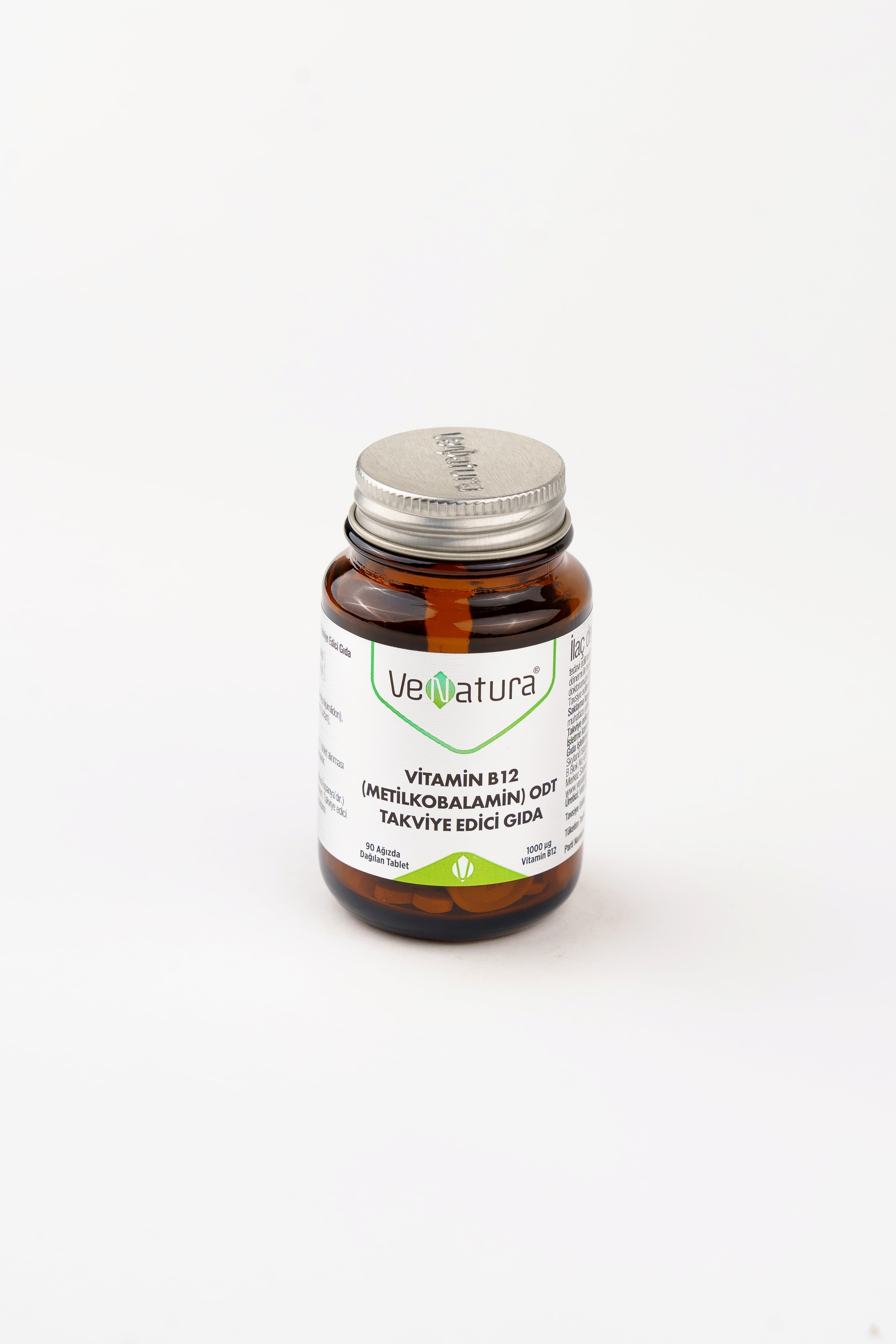 Venatura B12 Vitamin, Metilkobalamin ODT 1000mcg, 90 tablet