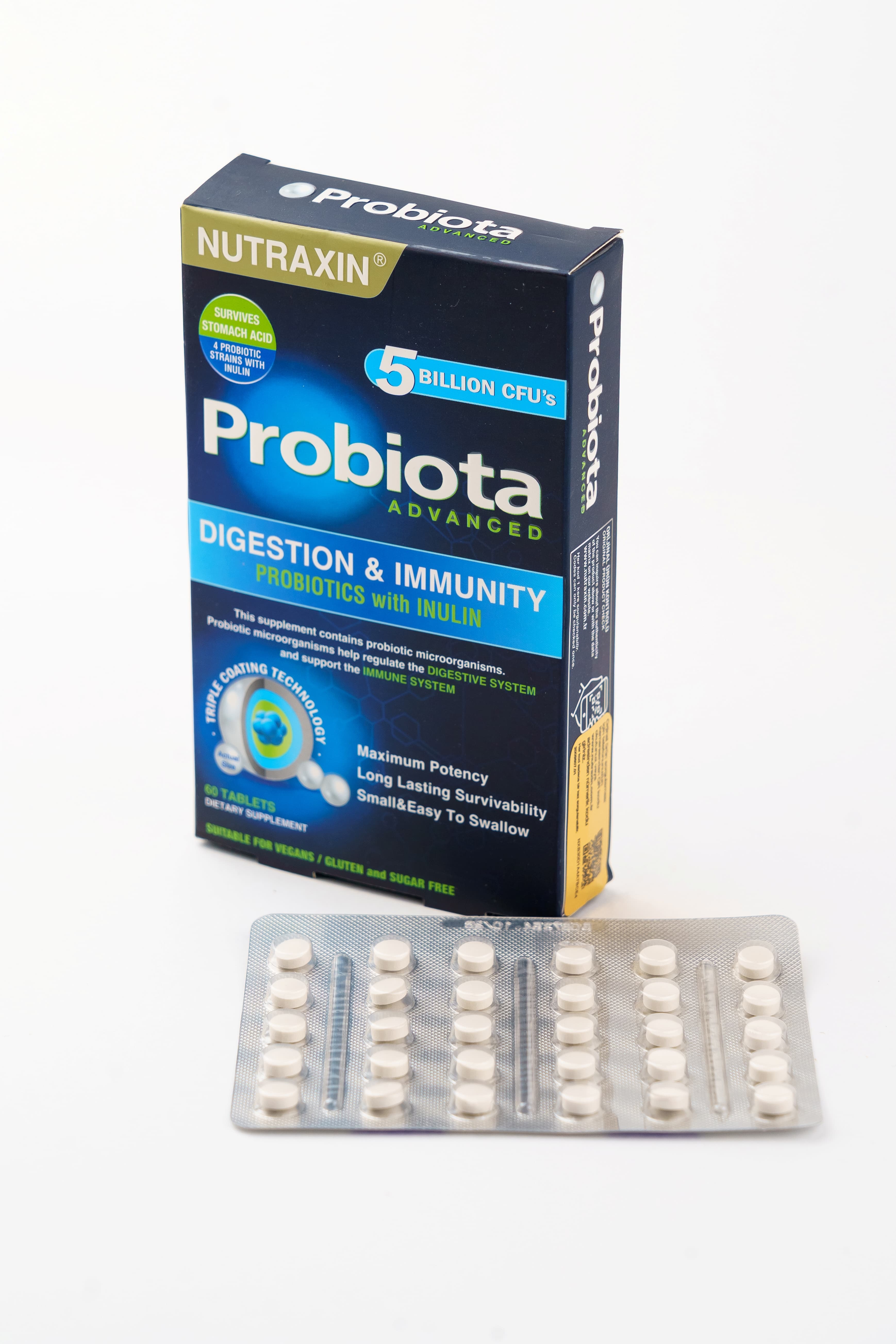 Nutraxin Probiotik 60 tablet