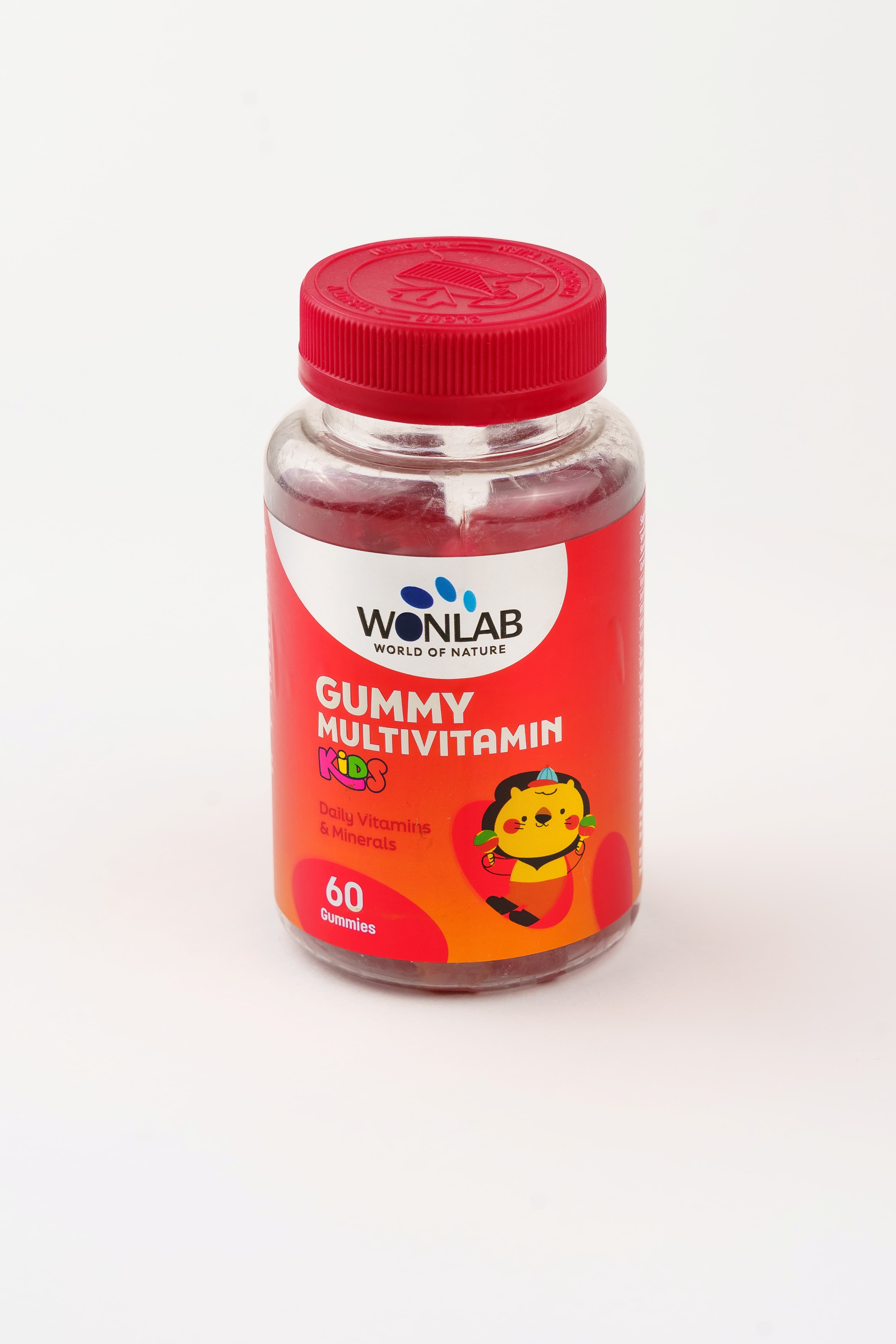 WONLAB kids Multivitamin, 60 gummies