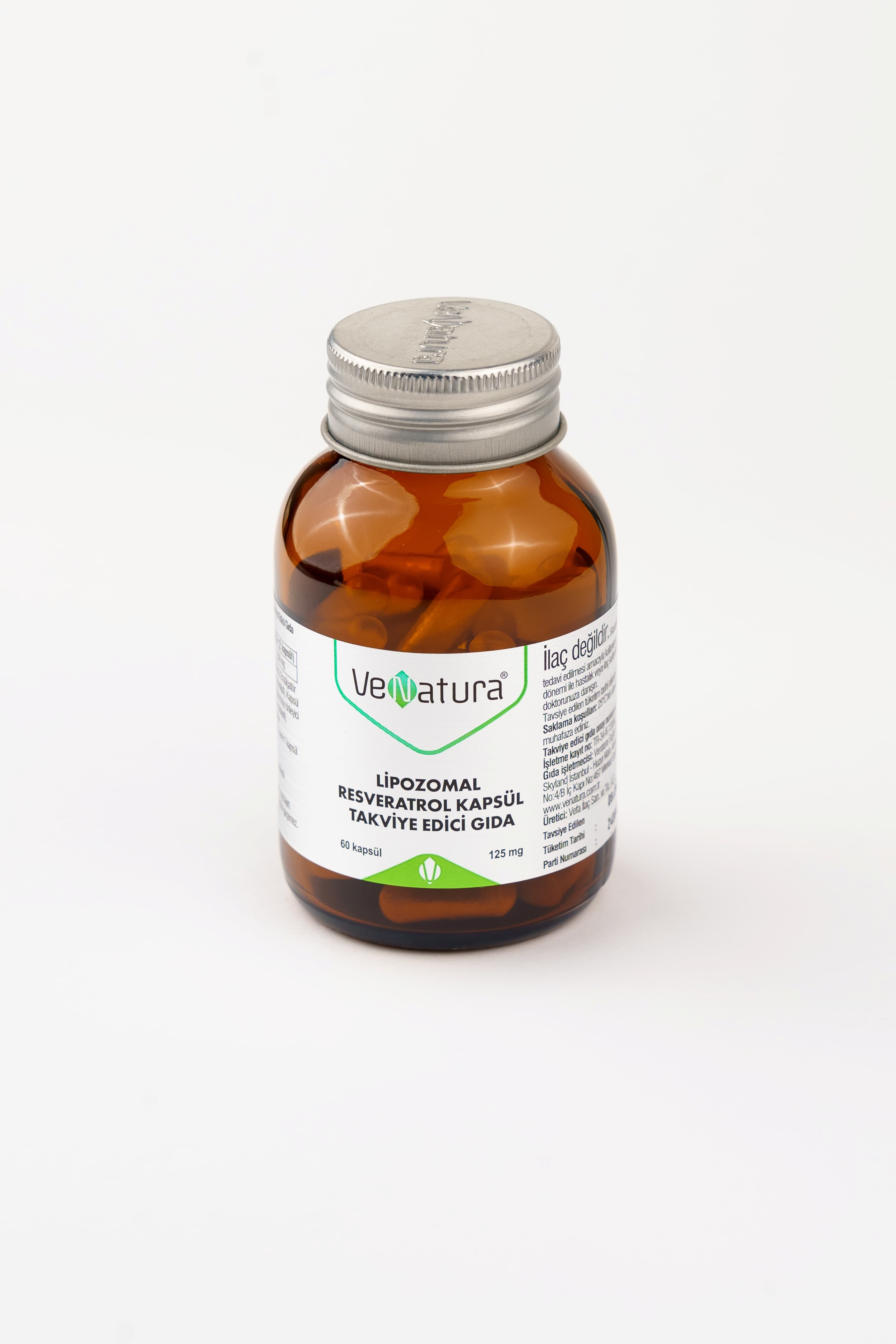 Venatura Lipozomal Resveratrol, 60 kapsul