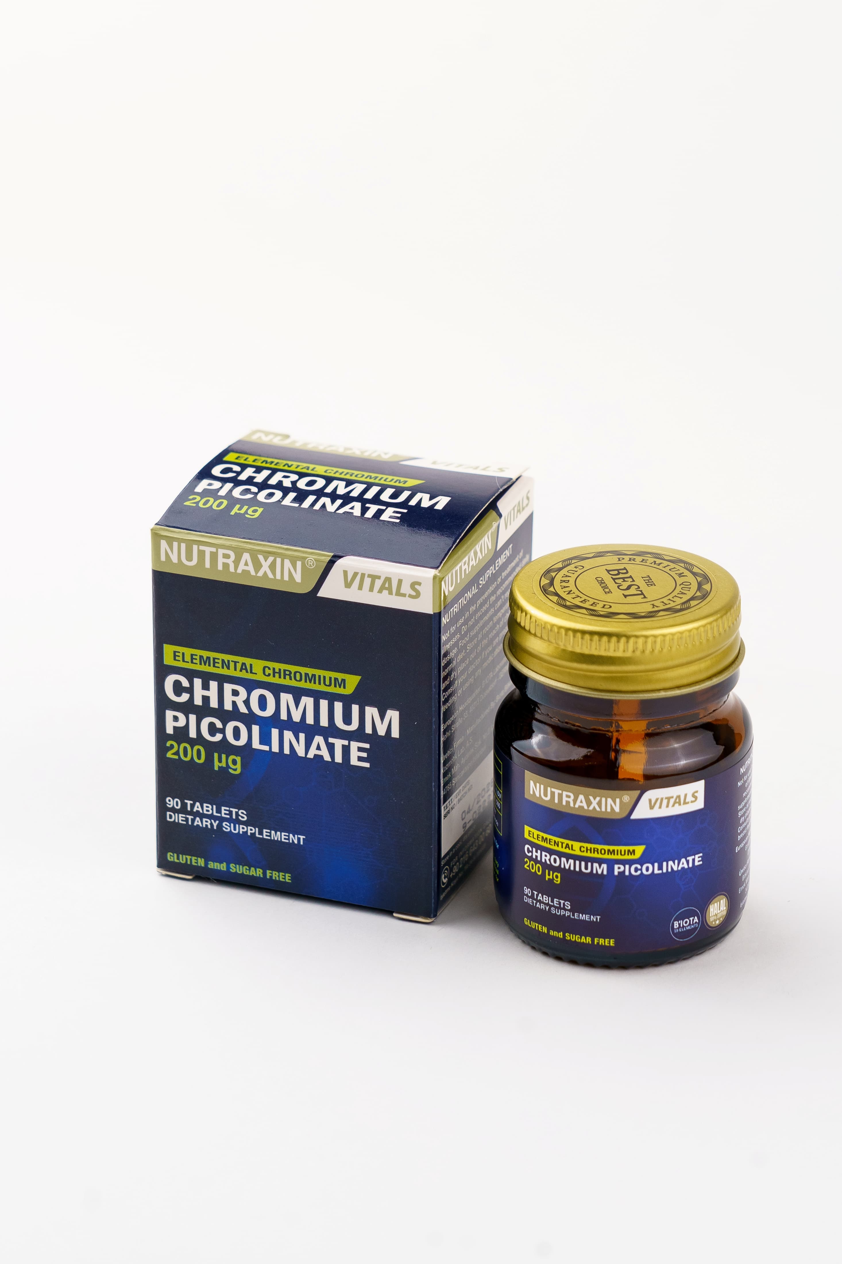 Nutraxin Chromium Picolinate 200 mcg, 90 Tablet