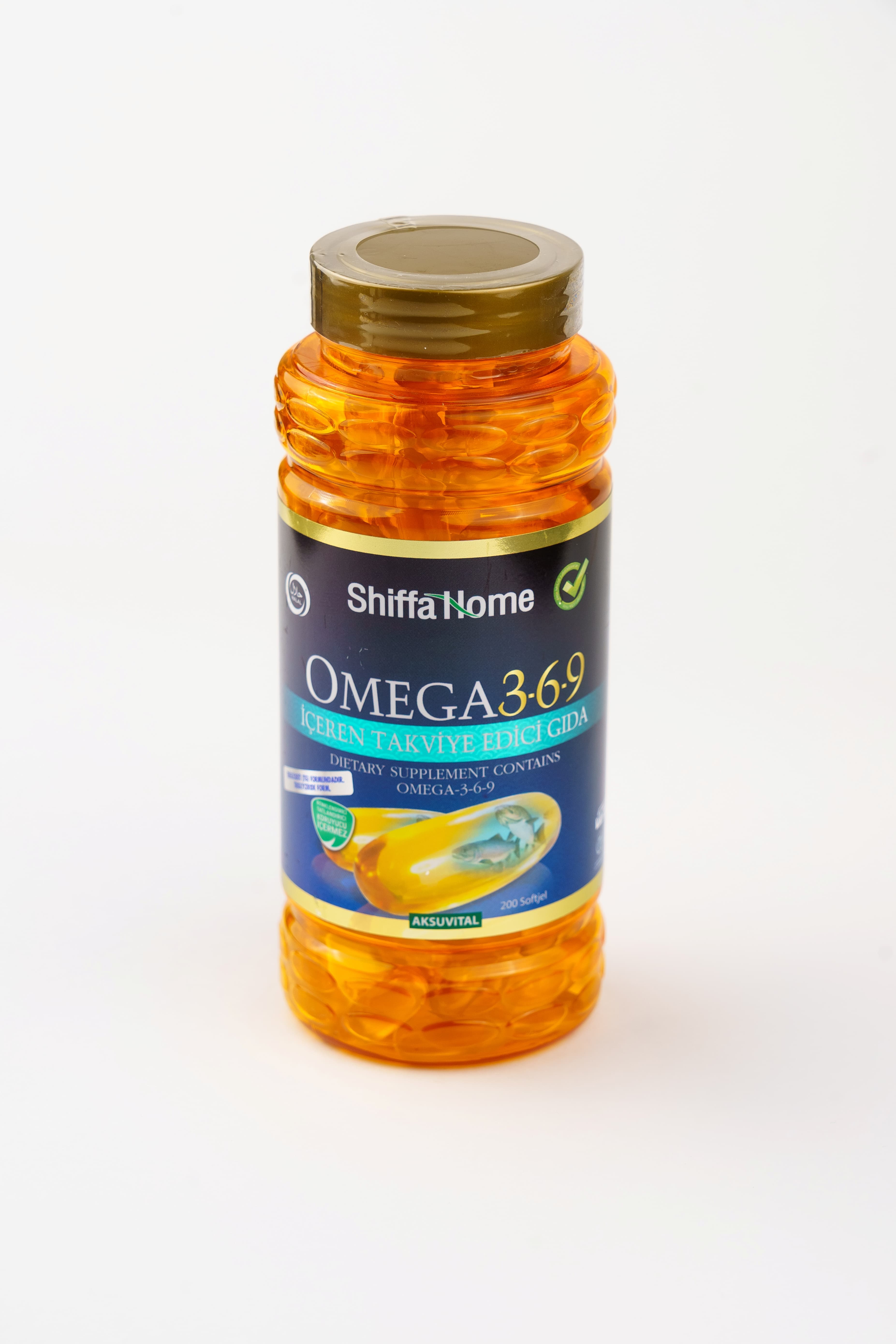 Shiffa Home Omega 3,6,9 1000 mg, 200 kapsul